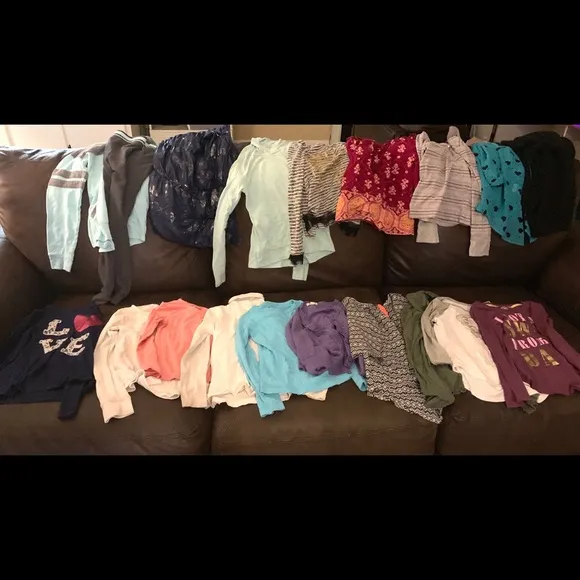 Size 6&amp;7/8 clothes shoes sizes 12-1.5