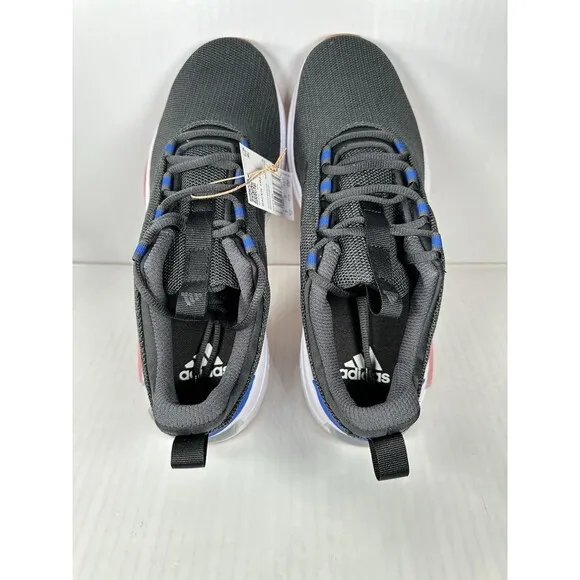 Size 9.5 Adidas Racer TR23 Shoes Men's Running Carbon Black Royal Blue IG7328
