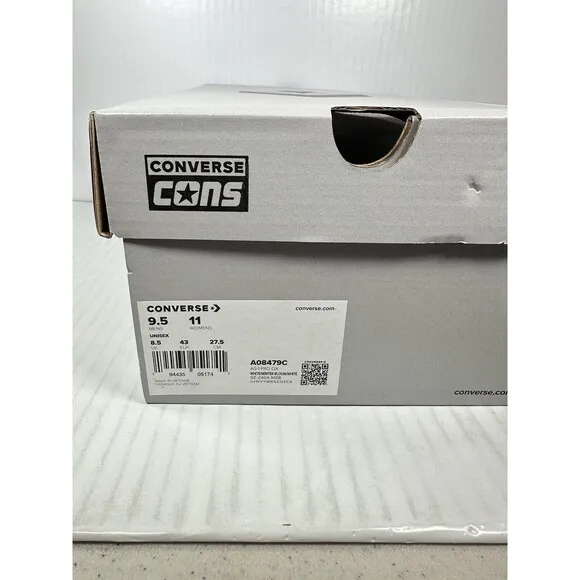 Size 9.5 Mens Converse AS-1 Pro Ox White Winter Bloom Shoes Sneaker A08479C NEW
