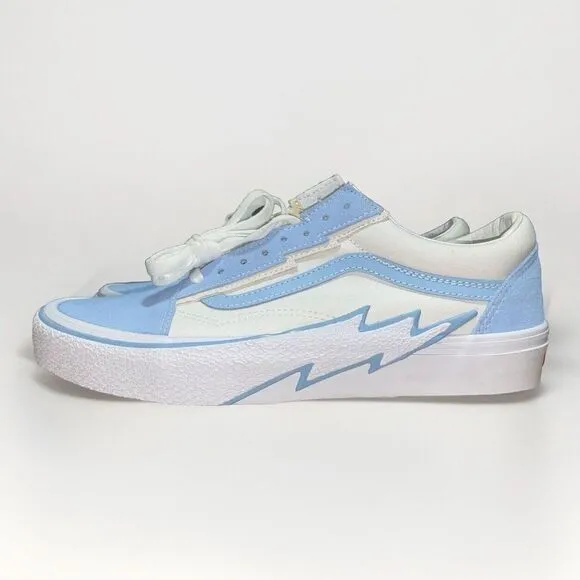 Size 9.5 - VANS‎ Old Skool Bolt - Baby Blue