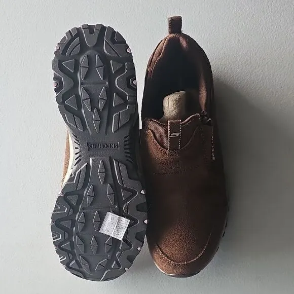 Skechers Brown Athletic Shoes with Durable Design