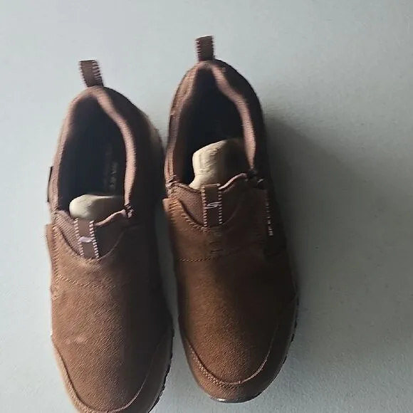 Skechers Brown Athletic Shoes with Durable Design
