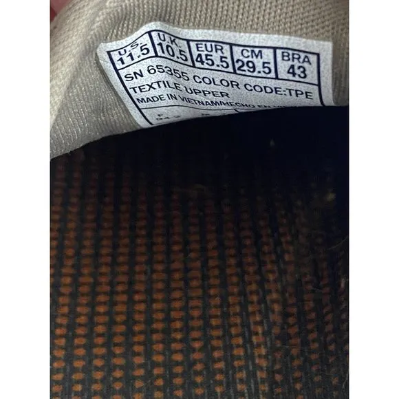 Skechers Creston Moseco Shoes Mens 11.5 Taupe Brown  Relaxed Fit Slip On 65355