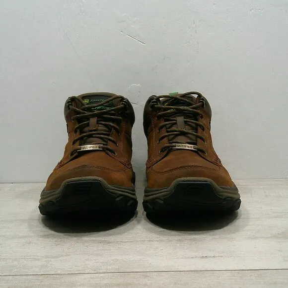 Skechers Men's John Deere Respected Landin Work Hiking Boot Extra Wide Size 8.5
