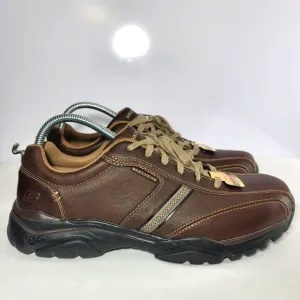 Skechers Mens size 11 Rovato Larion Oxford brown Sneakers.