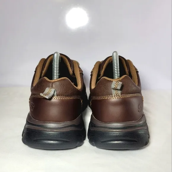 Skechers Mens size 11 Rovato Larion Oxford brown Sneakers.