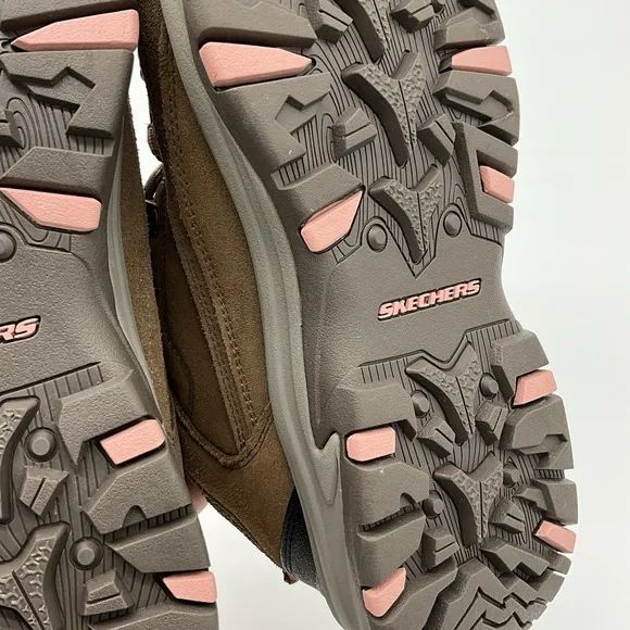 Skechers Trego Alpine Trail Hiking Boots Outdoor Waterproof Women Size 7.5 NEW