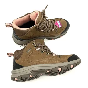Skechers Trego Alpine Trail Hiking Boots Outdoor Waterproof Women Size 7.5 NEW