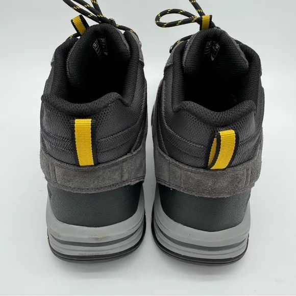 Skechers Trego Pacifico Waterproof Gray Yellow Hiking Active Boots Size 12