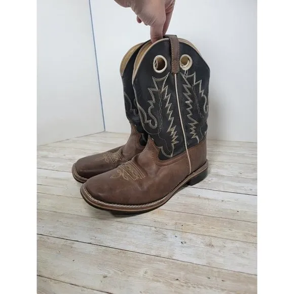SMOKY MOUNTAIN BOOTS Blaze Western Boots, Color:‎ Brown/Black Size 7