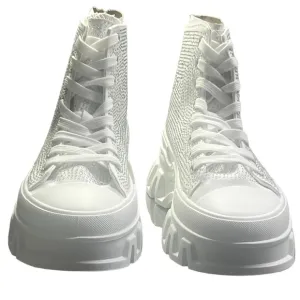 Sneakers Embellished in white New - very sparkly and cute sneakers