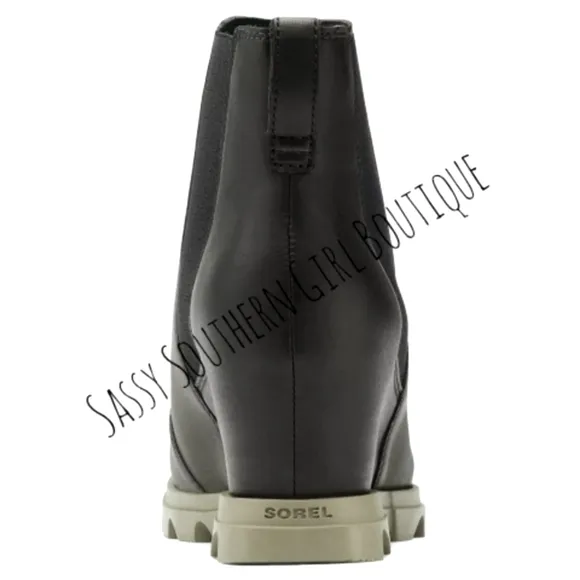 🆕⭐SOREL Joan of Arctic Chelsea Wedge III booties