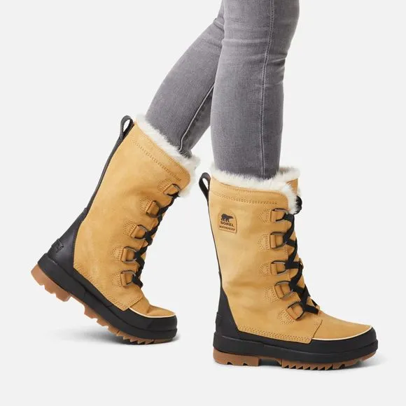 SOREL TIVOLI IV TALL WATERPROOF WOMEN'S BOOTS - CURRY - SIZE 9.5