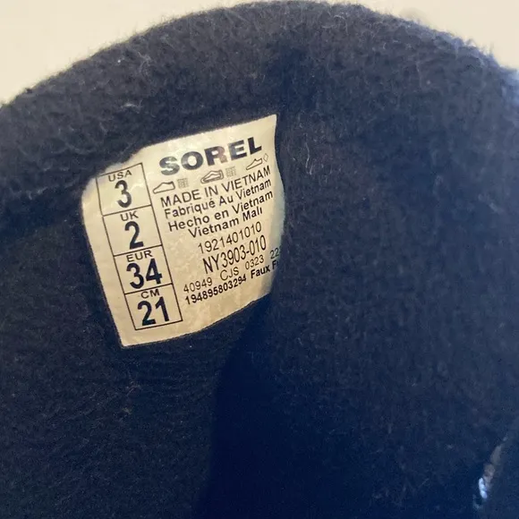 Sorel Whitney™ II Short Lace Black Winter Snow Boot