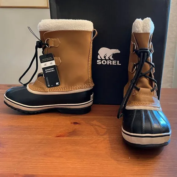 Sorel Yoot Pac TP WP Sz 4 Boots boot box slightly damaged