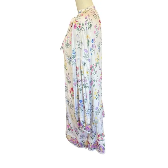 Spell &amp; the Gypsy Collective Gardenia Posy Long Sleeve Mini Dress size medium
