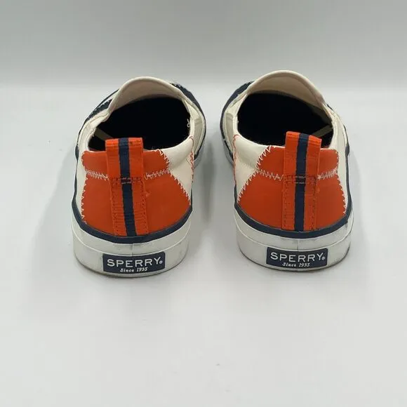 Sperry Slip-On Sneaker Shoes Houston Astros Baseball Women's Size 8