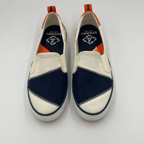 Sperry Slip-On Sneaker Shoes Houston Astros Baseball Women's Size 8