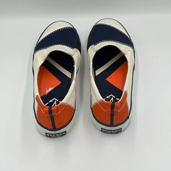 Sperry Slip-On Sneaker Shoes Houston Astros Baseball Women's Size 8