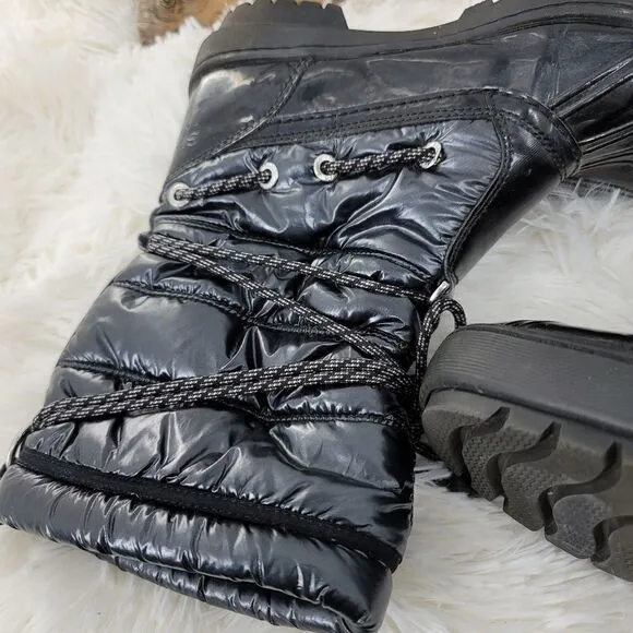 Sperry topsider shiny thinsulate winter boots