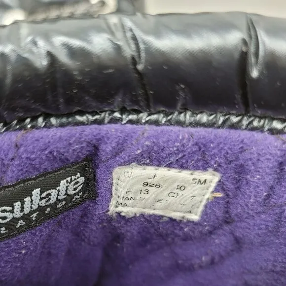 Sperry topsider shiny thinsulate winter boots