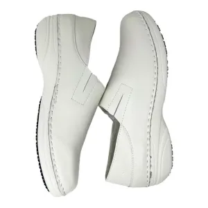 Spring Step Professional MANILA Women’s Off White Slip Resistant Work Shoes 10M