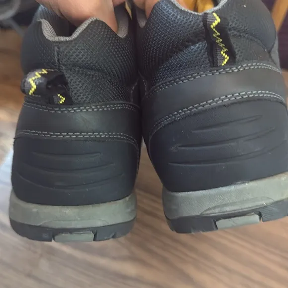 St John’s Bay Men’s Gray and Yellow Hiking Boots