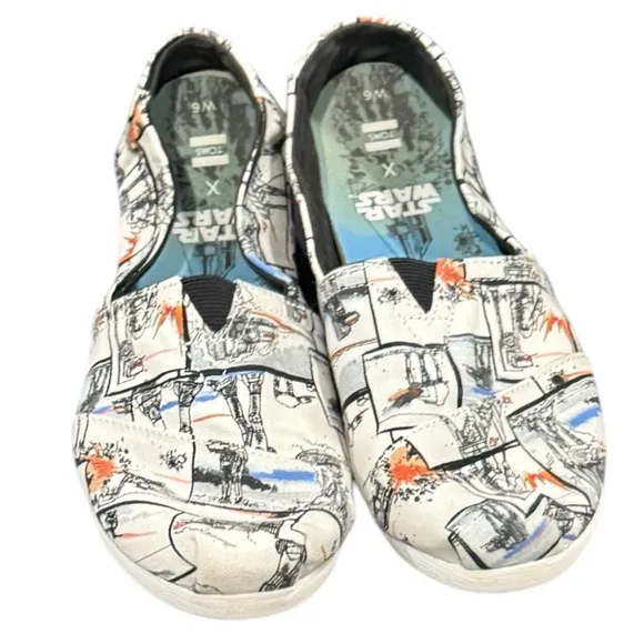 Star Wars x Toms Graphic Slip-On Shoes