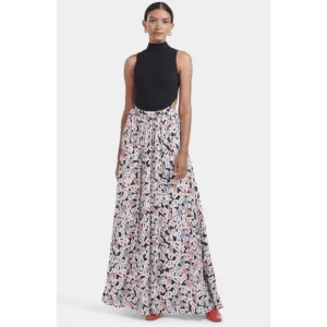 STAUD House of Cards Maxi Dress NWT