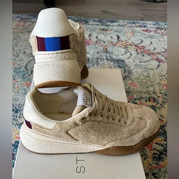 Stella McCartney Loop sneakers | Sherpa sneakers | Fur sneakers