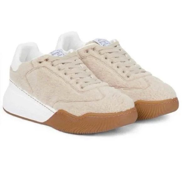 Stella McCartney Loop sneakers | Sherpa sneakers | Fur sneakers