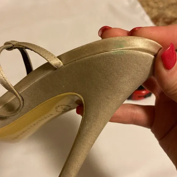 Stella McCartney strappy sandals heels size 39.5