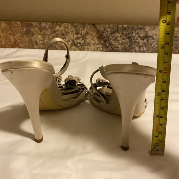 Stella McCartney strappy sandals heels size 39.5