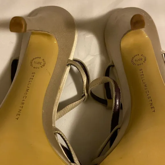 Stella McCartney strappy sandals heels size 39.5
