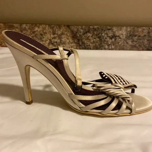 Stella McCartney strappy sandals heels size 39.5