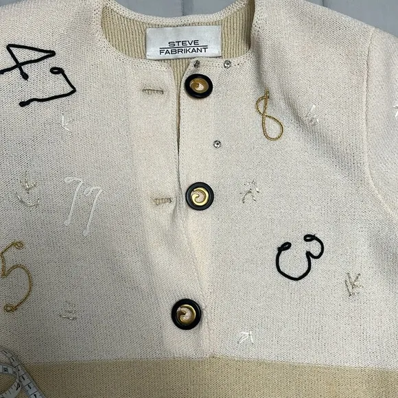 Steve Fabrikant - Vintage Unique &amp; Individual knit Dress NWOT