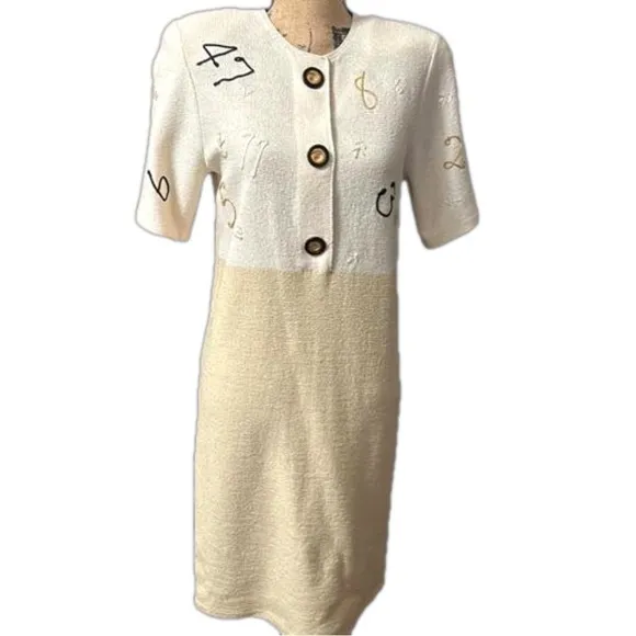 Steve Fabrikant - Vintage Unique &amp; Individual knit Dress NWOT
