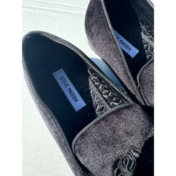 Steve Madden Mens Shoes- Size 12 - Velvet Flower Slip On