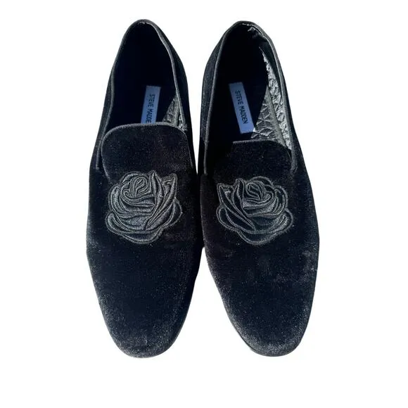 Steve Madden Mens Shoes- Size 12 - Velvet Flower Slip On