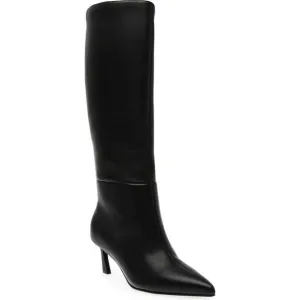 Steve Madden Women's Black Lavan Pointed Toe Knee High Boot Size 7.5