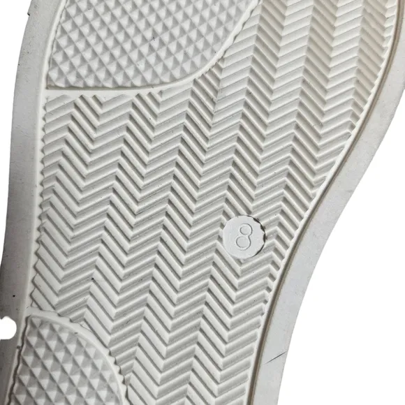 Steven New York Rubie Star White Lace Up Sneakers Sz 8