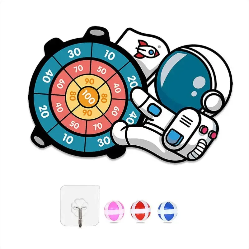 Sticky ball dart board target sports game toys for children outdoor party toys target sticky ball