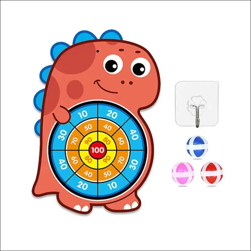 Sticky ball dart board target sports game toys for children outdoor party toys target sticky ball