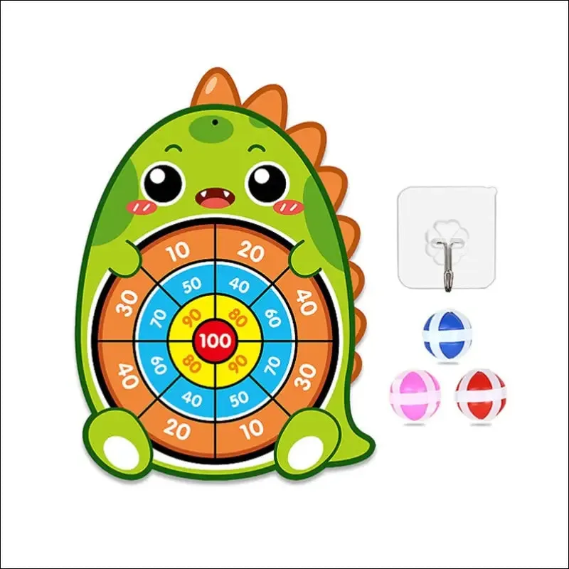 Sticky ball dart board target sports game toys for children outdoor party toys target sticky ball