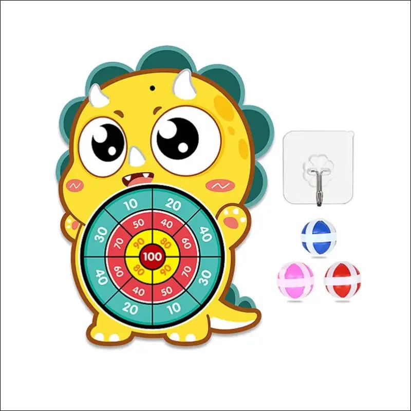 Sticky ball dart board target sports game toys for children outdoor party toys target sticky ball