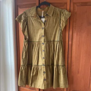Striped Free People Dress
