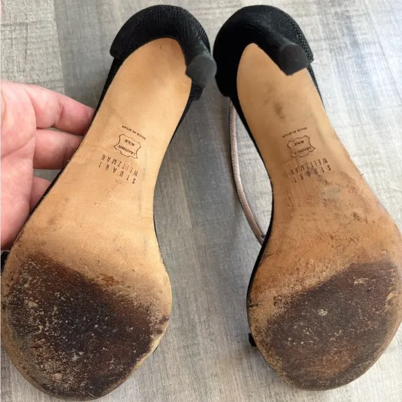 Stuart Weitzman Black Women's Heels