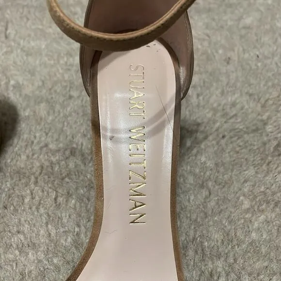 Stuart Weitzman Flower Sandals In Brown 8.5 Retails $514