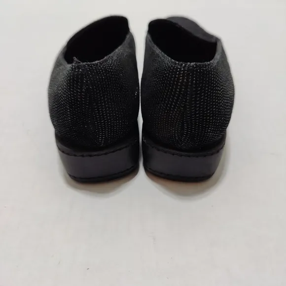 Stuart Weitzman Shoes Casual Slip On  Black Women's Wedge Loafer Size 7.5