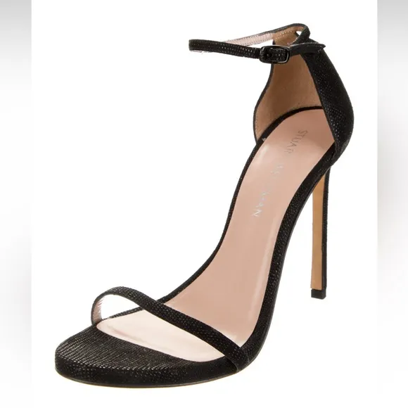 Stuart Weitzman Suede Keyhole Accent Sandals. Size 9.5